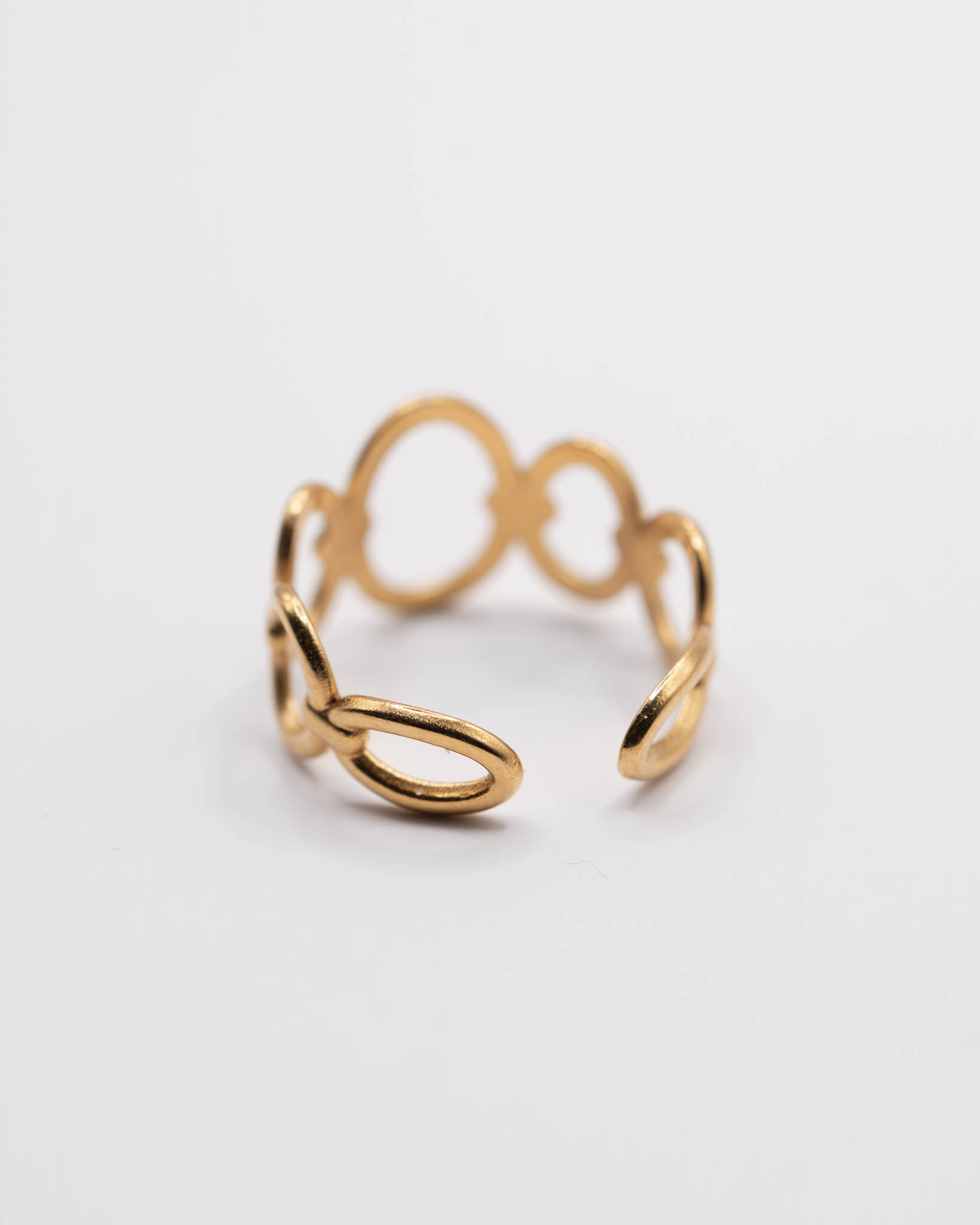 Ring met geschakelde ovalen - Afbeelding 5